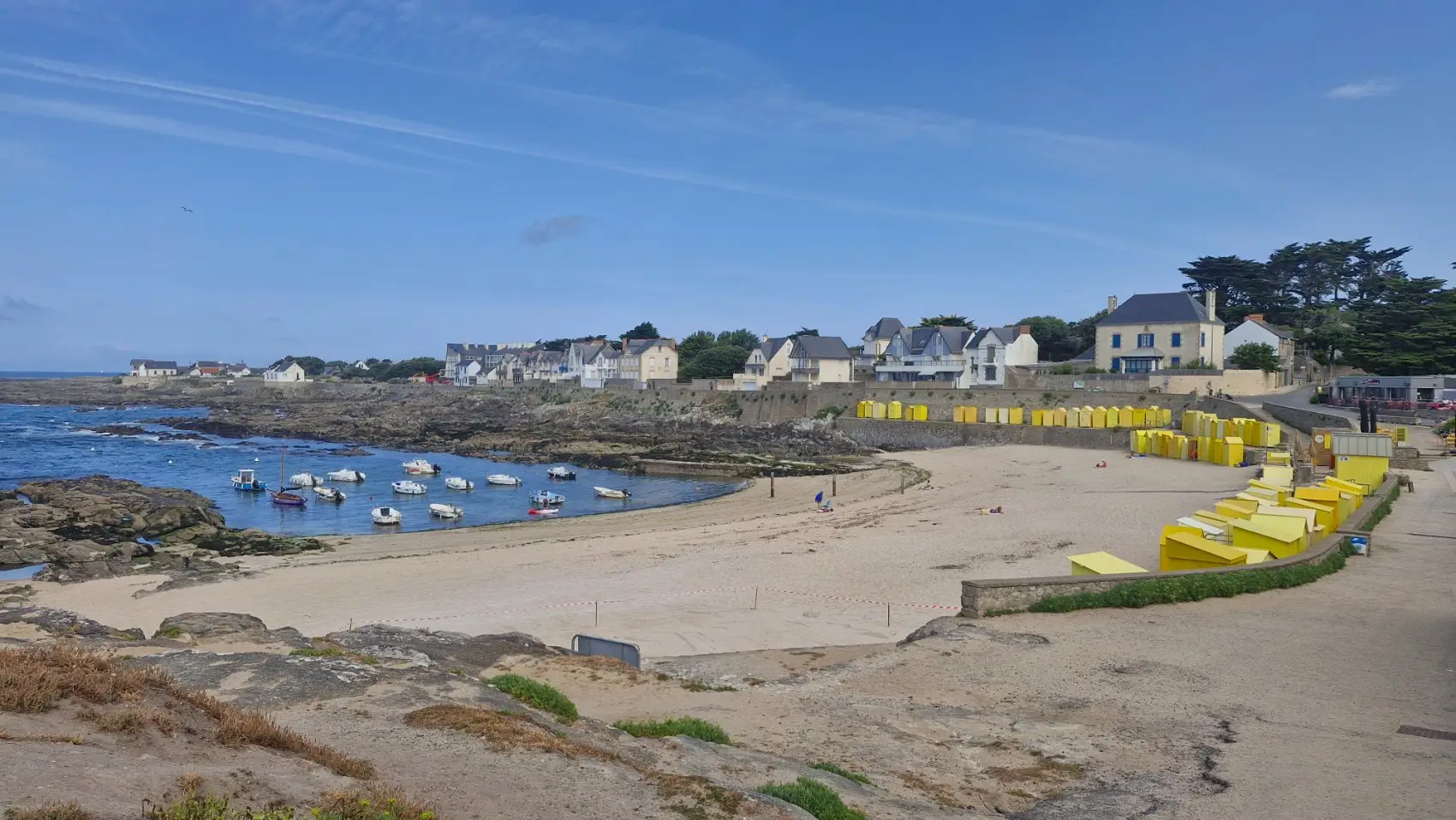 La terrasse de La Cabana au bord de la plage